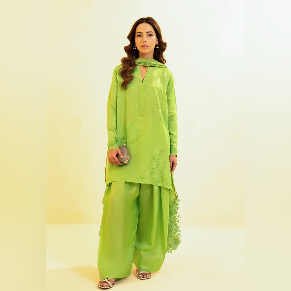 Elegant Pear Women's Farshi Shalwar Set!